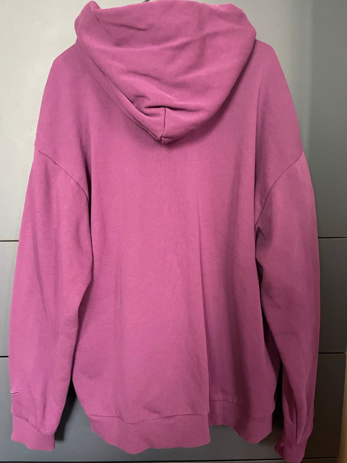 미즈노 퍼플 기모 후드티 상품이미지5