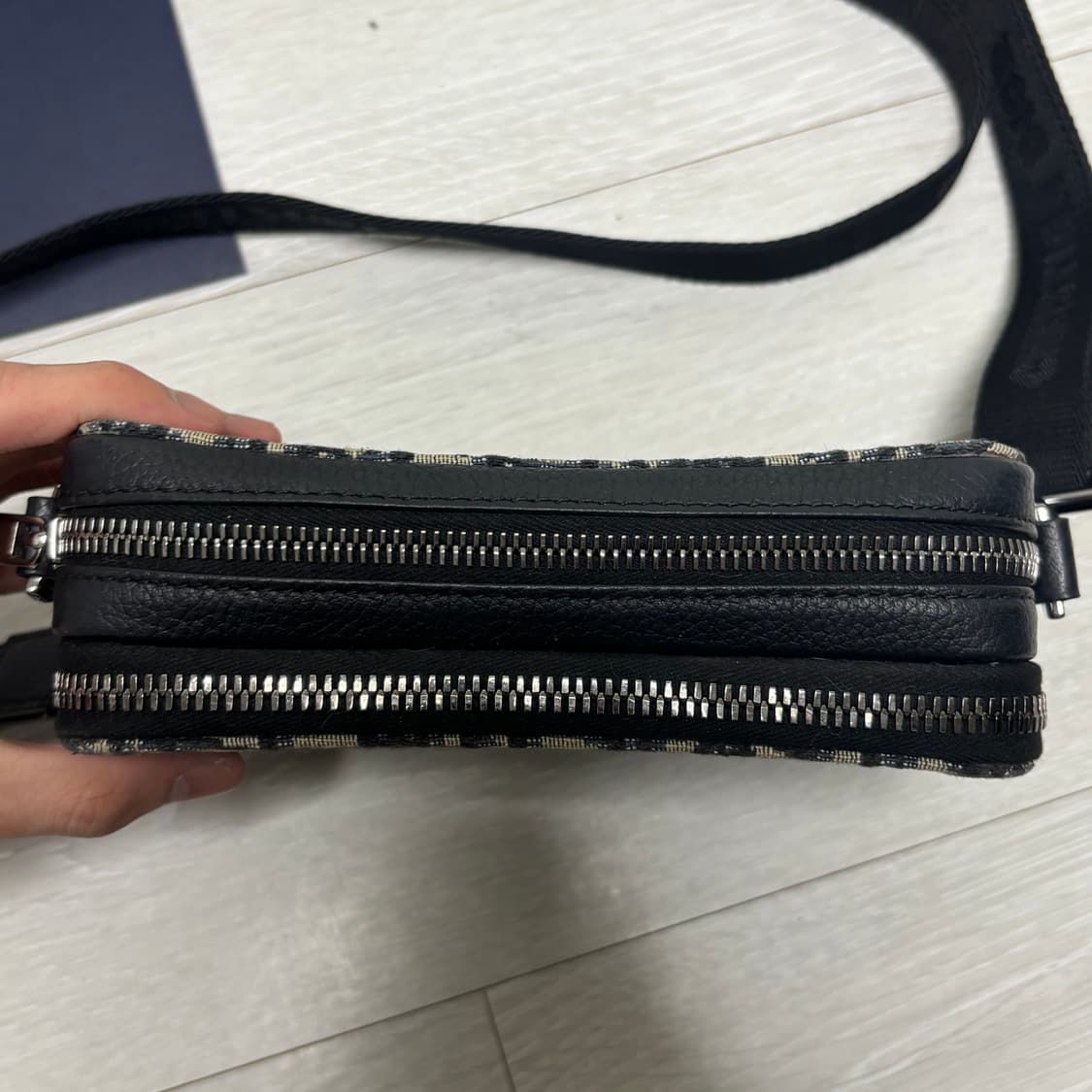 [백화점판/인보이스] 디올 오블리크 스트랩 파우치 크로스백 상품이미지4