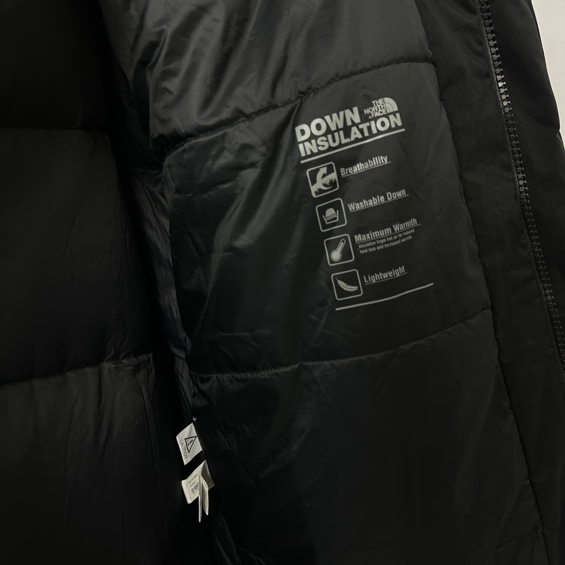 노스페이스 벤치 롱 다운패딩 블랙 L 상품이미지5