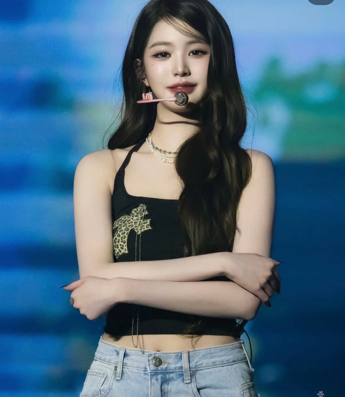 일리오 레오파드 크로스 나시 상품이미지3