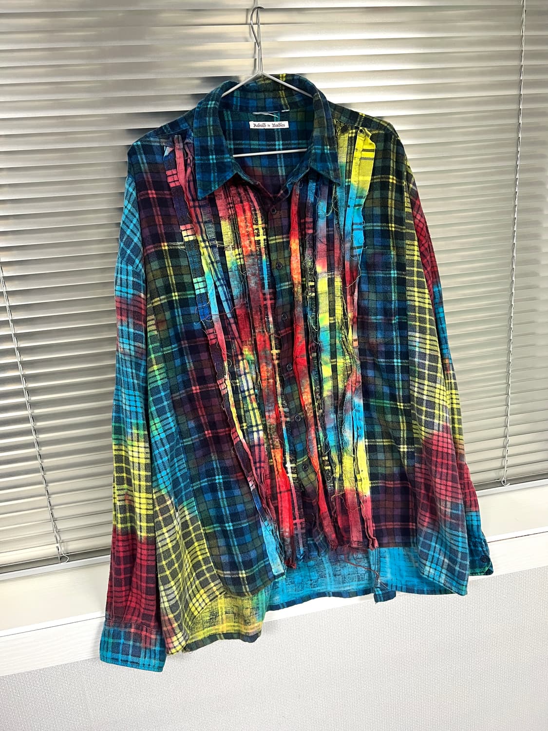 Rebuild By Needles-REMAKE FLANNEL SHIRT 상품이미지2