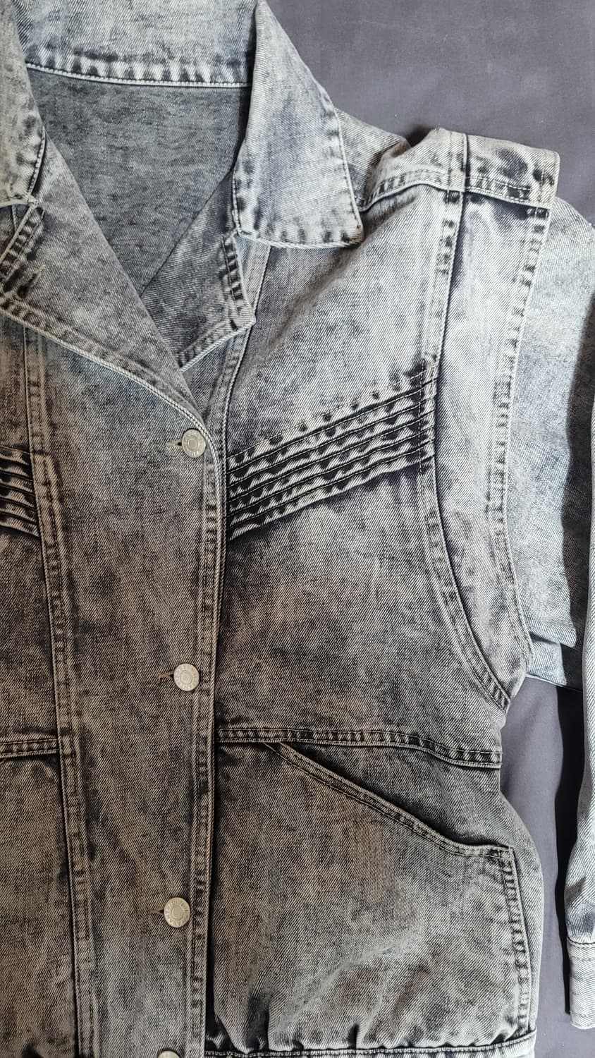 이자벨마랑 에뚜알 소매탈부착 데님자켓 34 상품이미지3