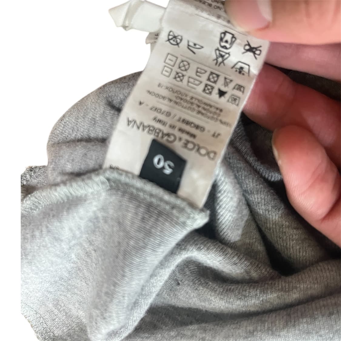 Dolce & Gabbana PLAY BOY 프린팅 데미지 티셔츠 상품이미지4