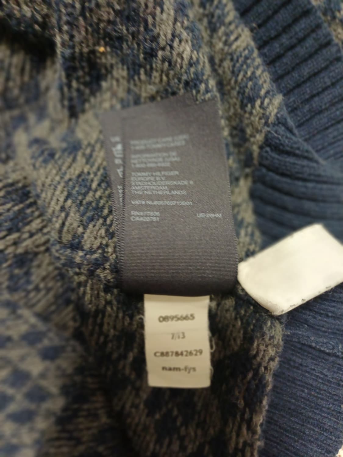 타미힐피거 빈티지 페어아일 울 블렌드 스웨터 (여성 루즈핏) 상품이미지10