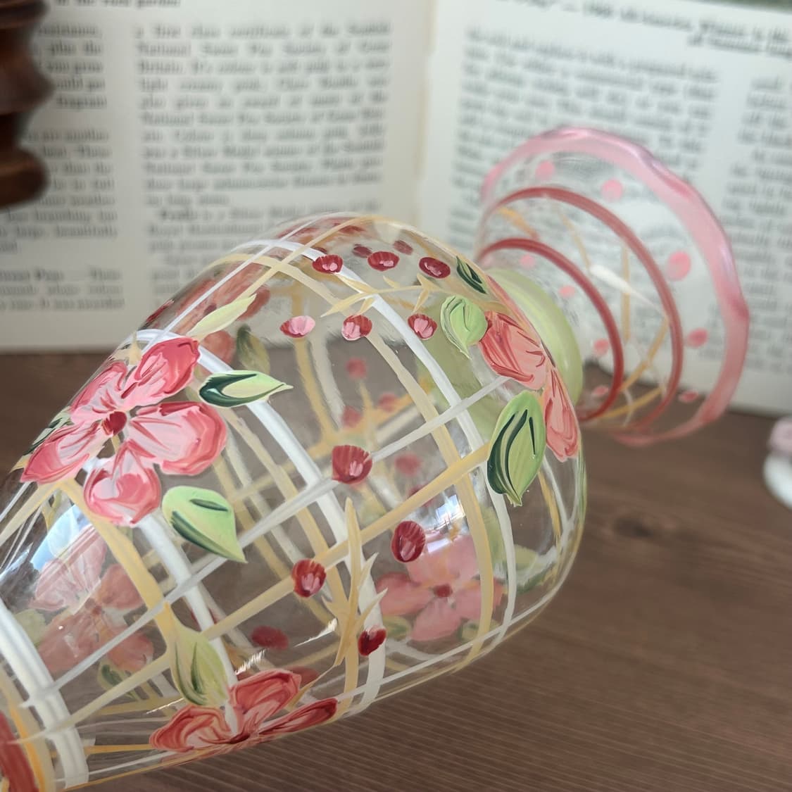 핸드페인티드 미국 빈티지 화병 꽃병  상품이미지8