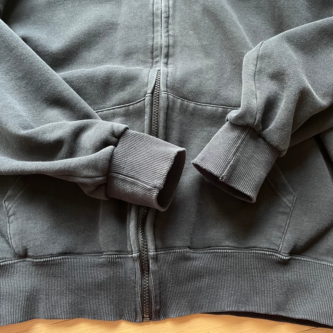 올드 스투시 후드 집업 미국제조 Made in USA 상품이미지8