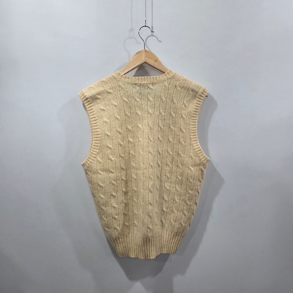 폴로랄프로렌 울 케이블 니트 베스트 L 상품이미지3