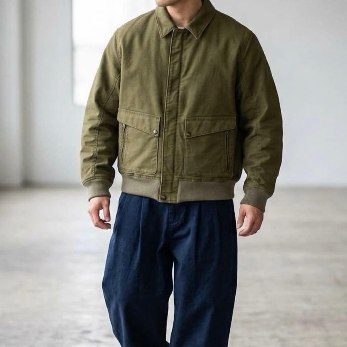사쥬드크레 코튼 a2 퍼티그 자켓 sage de cret 상품이미지1