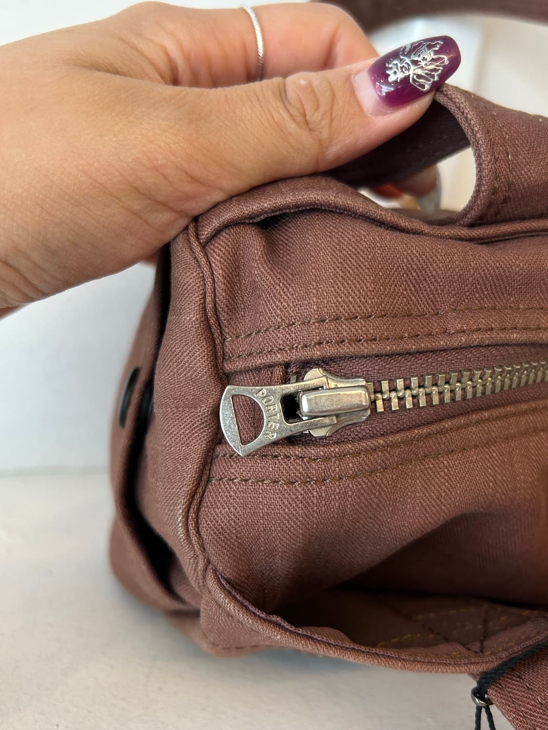 PORTER cylinder bag mini pink 상품이미지7