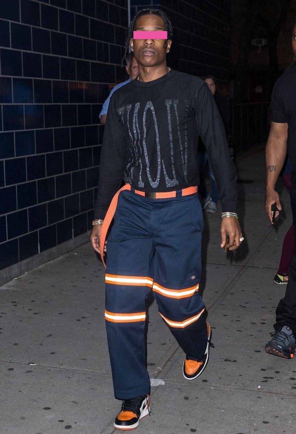 칼하트 fr 리플렉티브 스카치 네이비 싱글니 카펜터 워크 팬츠 34 상품이미지6