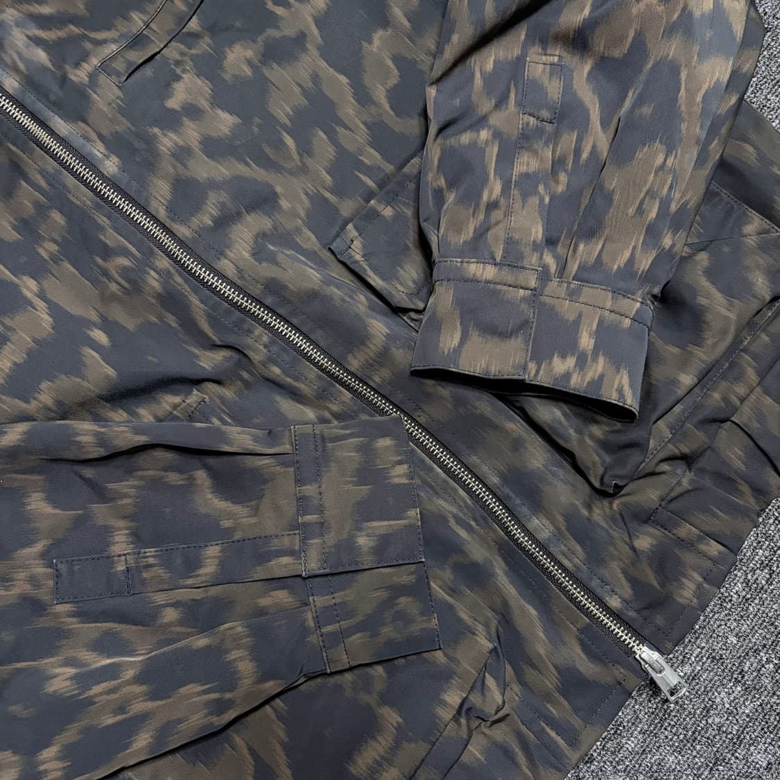 Cos 애니멀 프린트 해링턴 자켓 상품이미지2