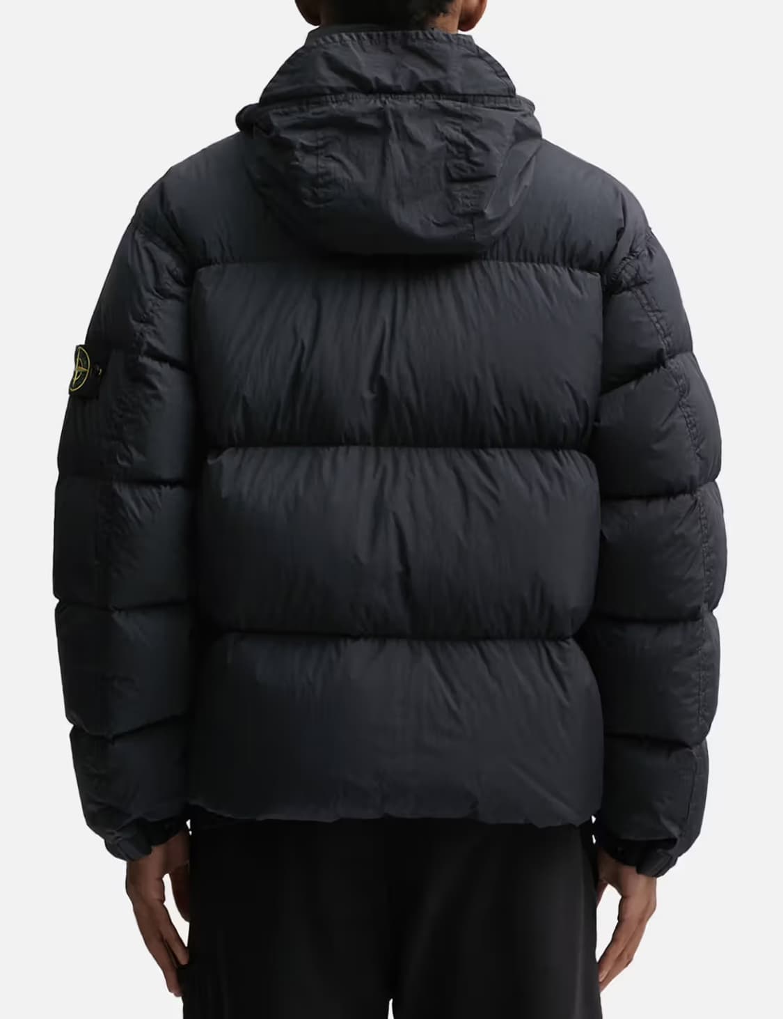 (A+ / XL) / 스톤아일랜드 크링클랩스 블랙 다운 패딩 상품이미지10