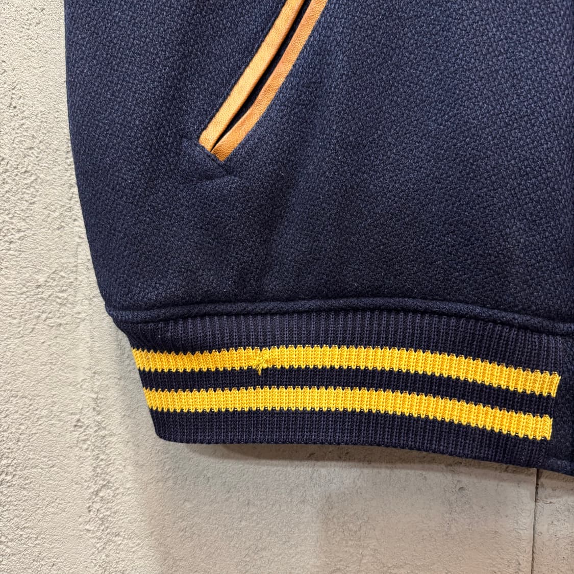 90s 랄프로렌 폴로 바시티 조끼 (XL)   상품이미지4