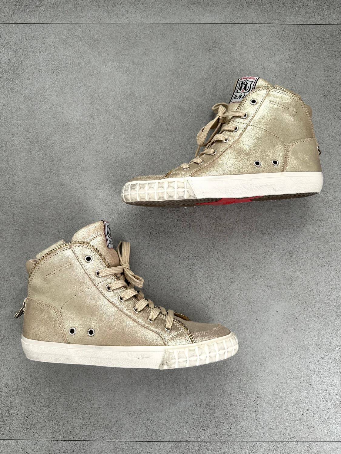 Ash 쉐이크 지퍼 하이탑 스니커즈 상품이미지6