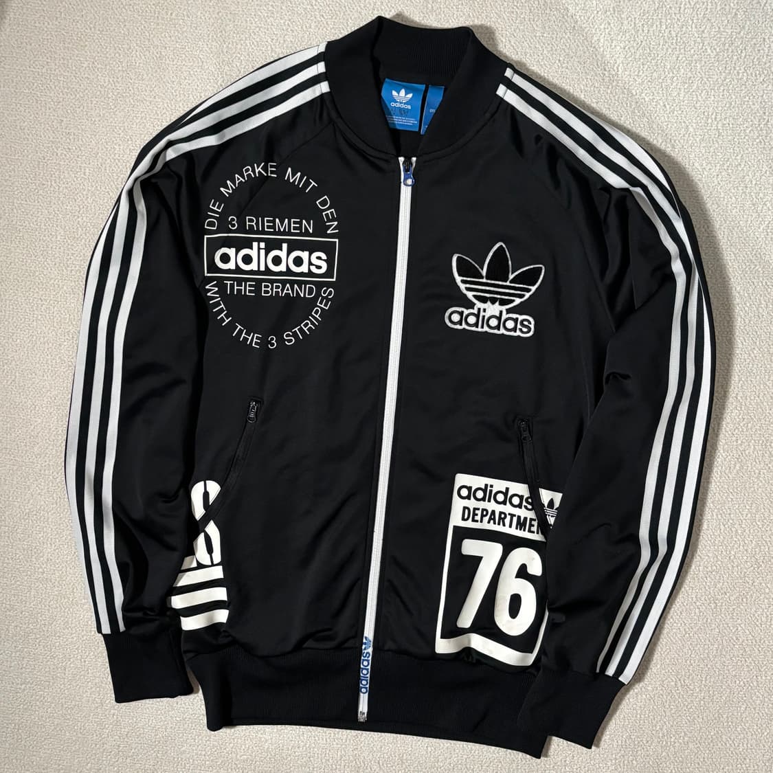 아디다스 멀티로고 트레포일 트랙탑 져지 상품이미지1