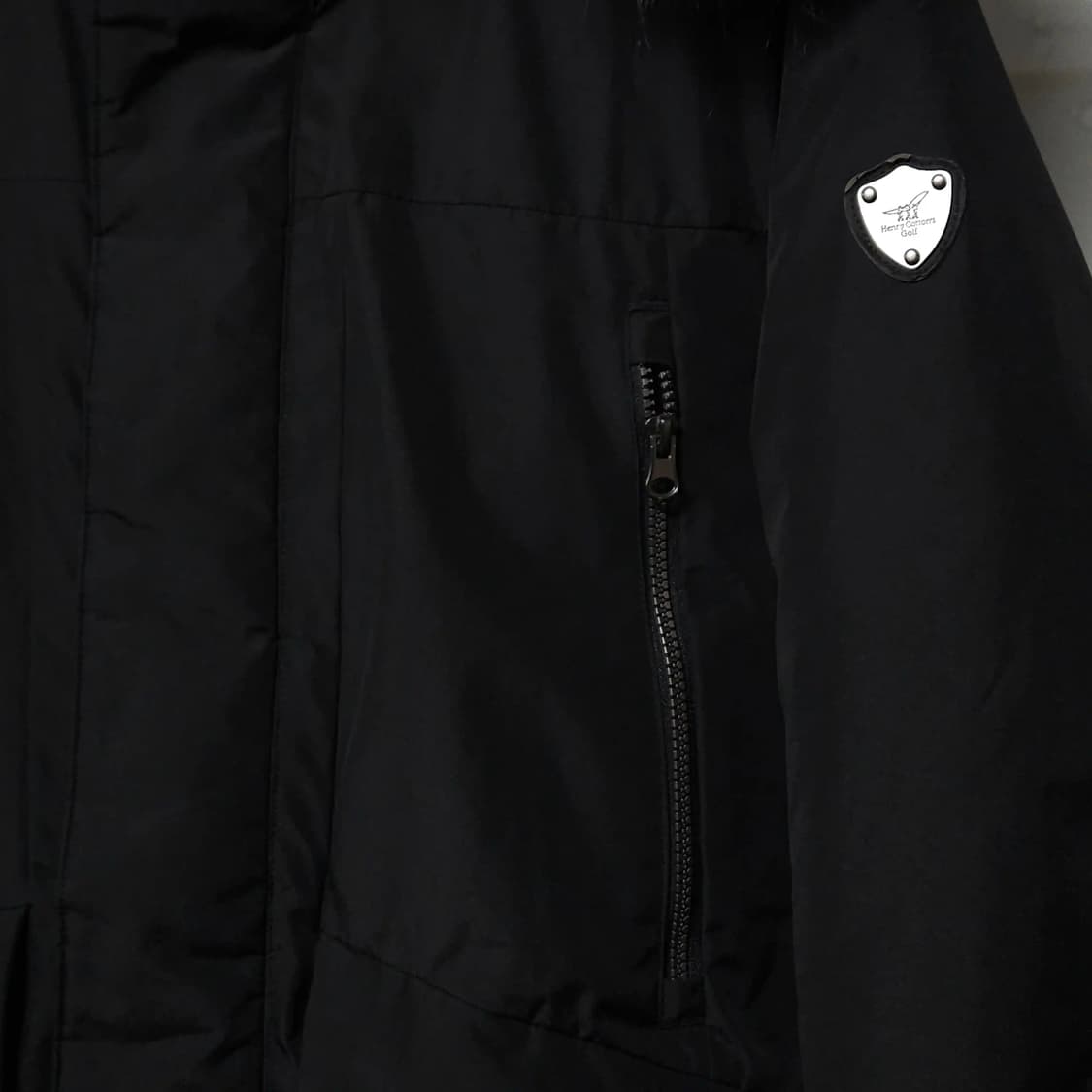 95)헨리코튼 골프 덕다운 패딩 블랙 상품이미지2