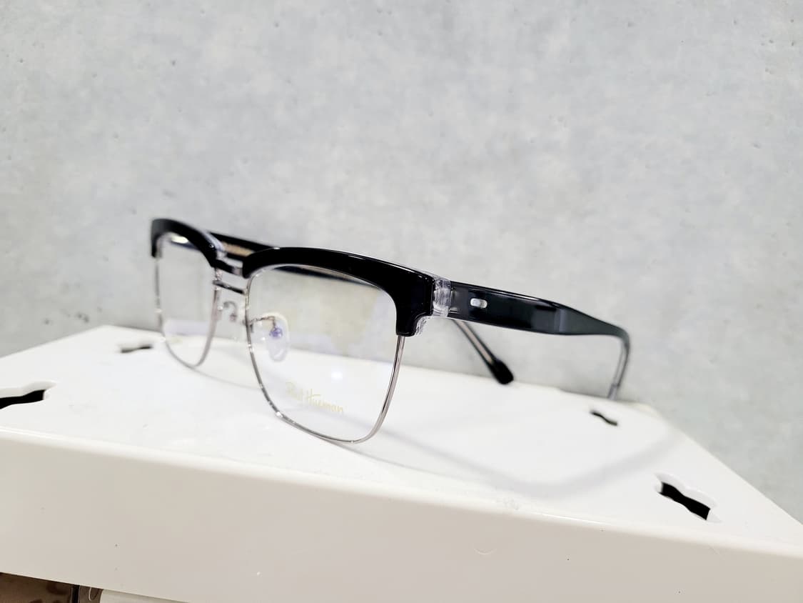 폴휴먼 안경 PHF-5268A 블랙실버하금테 안경 상품이미지9