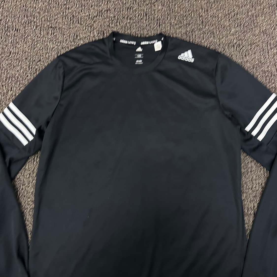 아디다스 기능성 긴팔티셔츠 운동복 블랙 105(XL) 상품이미지2