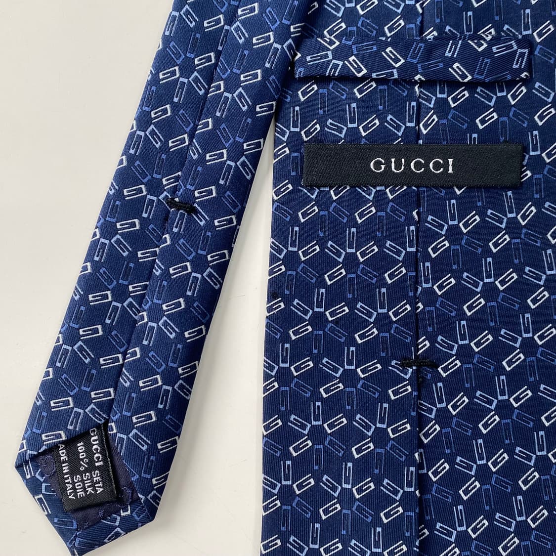 구찌(GUCCI) 모노그램 명품 정품 넥타이 상품이미지4