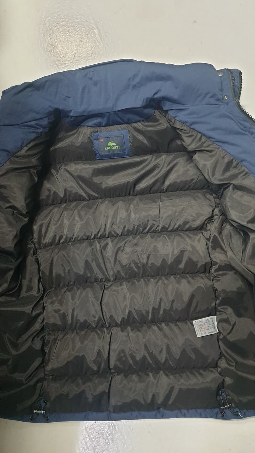 라코스테 남성 구스패딩 네이비 105 상품이미지3