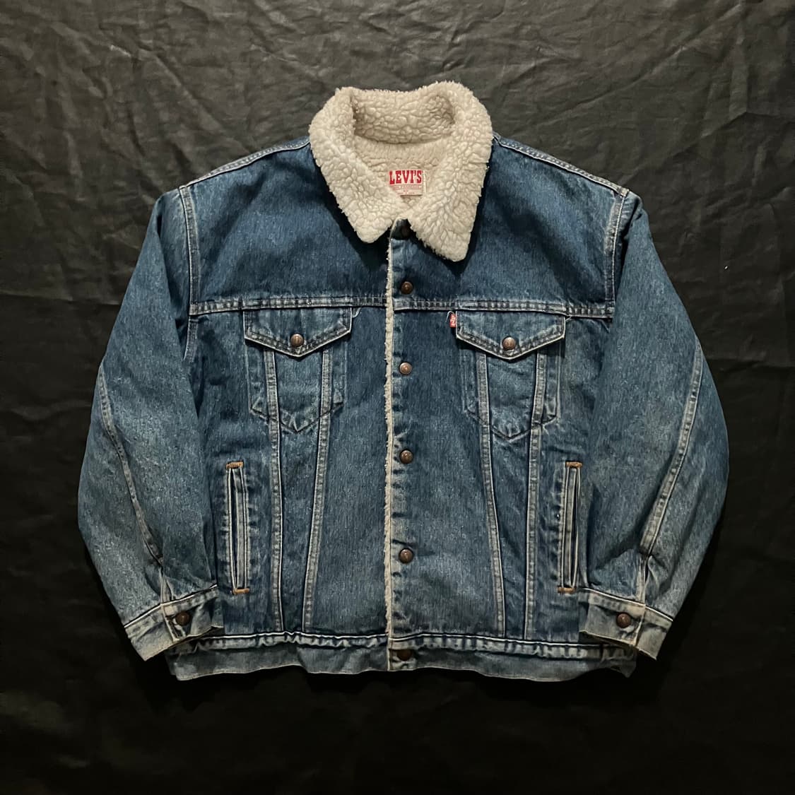 🇺🇸 90s USA 빈티지 리바이스 쉐르파 셰르파 자켓 빅사이즈 상품이미지2