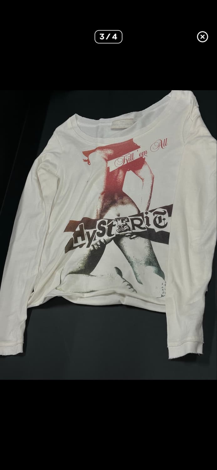 히스테릭글래머 슬리브 판매합니다! 마지막 착샷 확인 해주세요! 상품이미지6