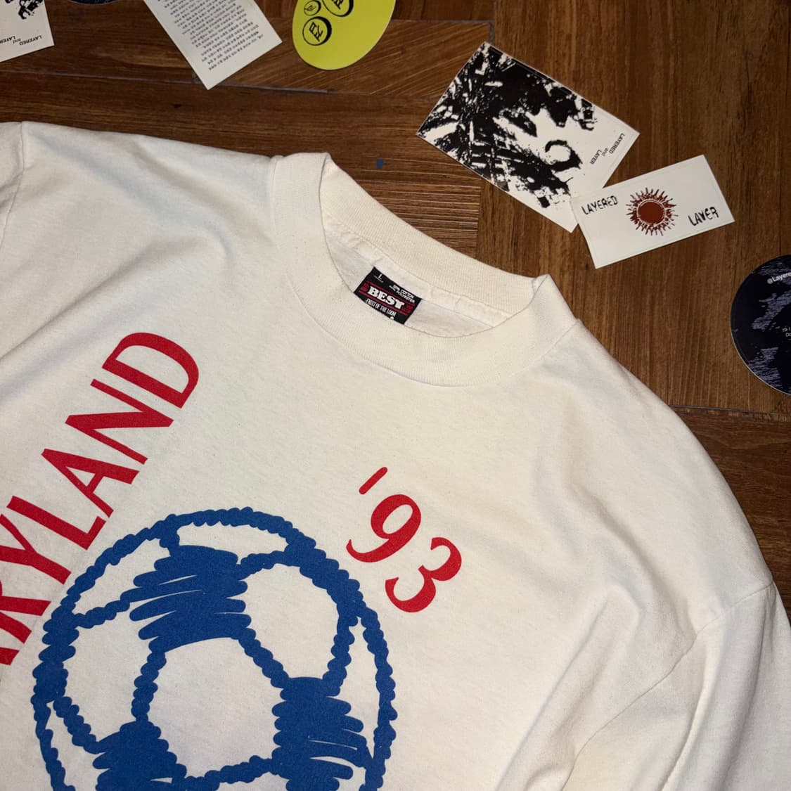 90S CHERRYLAND 싱글스티치 티셔츠 상품이미지3