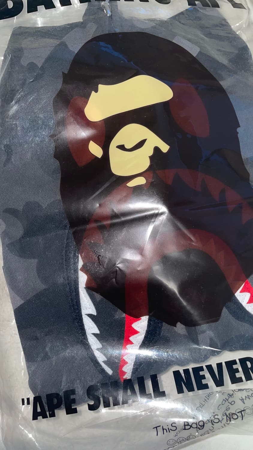 베이프 흑계 후드집업 s 상품이미지3