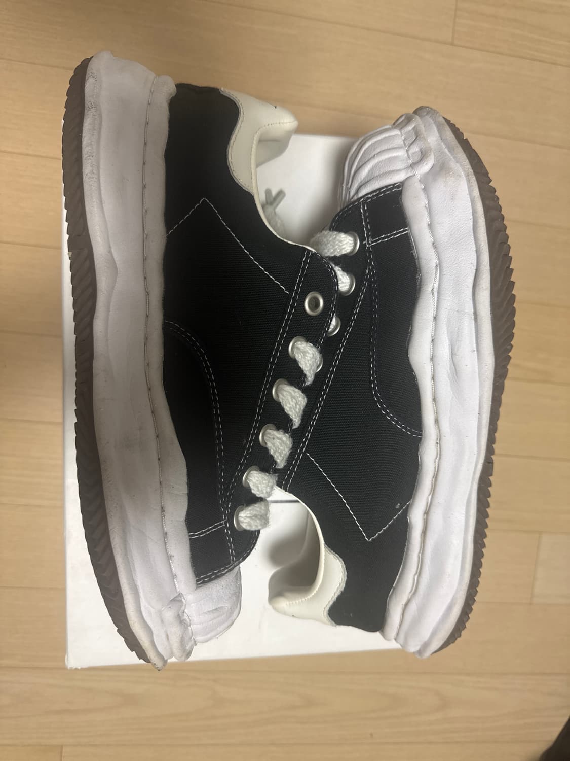 메종 미하라 야스히로 블랙 블레이키 44 상품이미지3