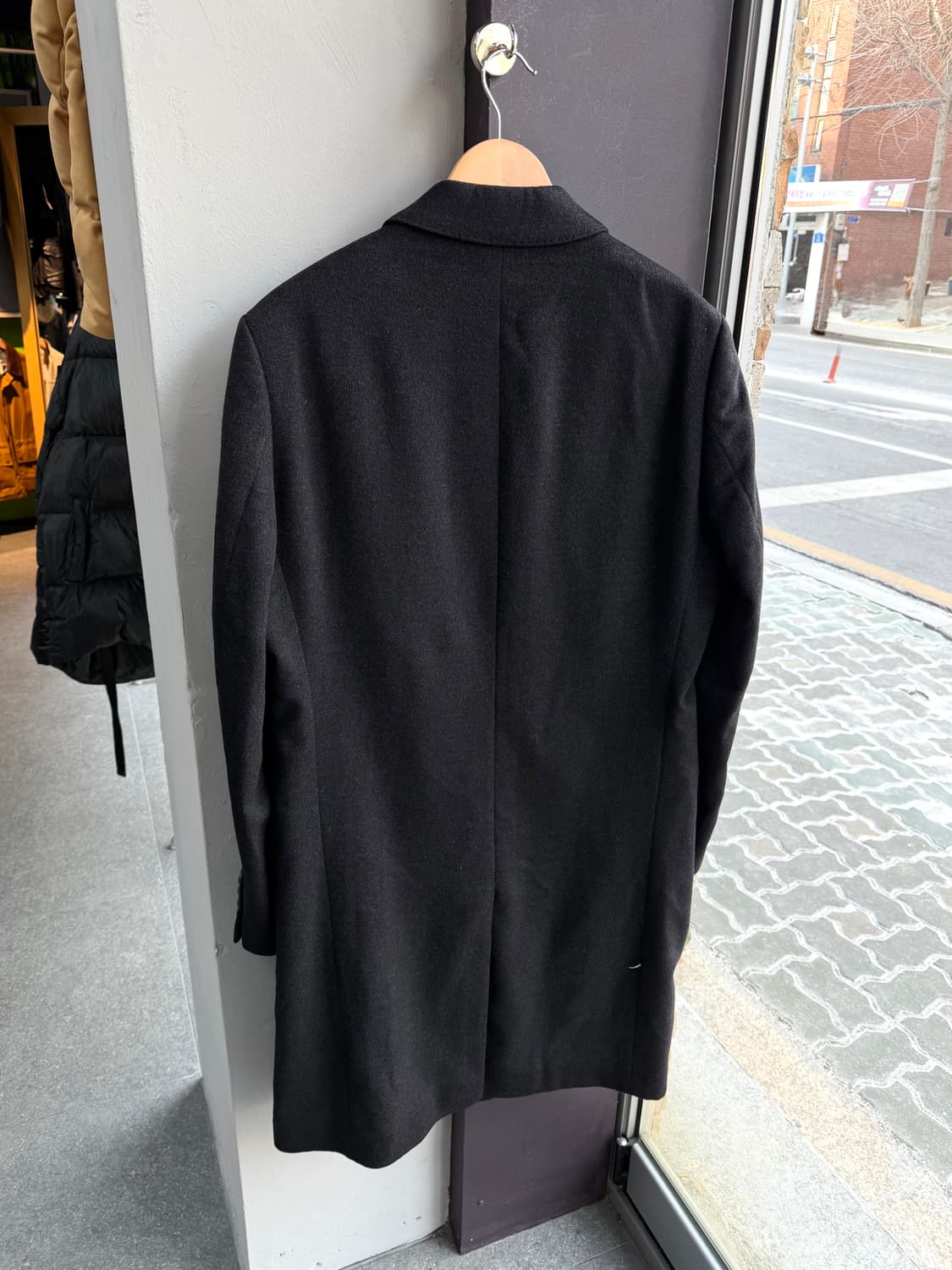 52/ 휴고보스 신형 블랙라벨 캐시미어100% 코트 자켓 상품이미지7