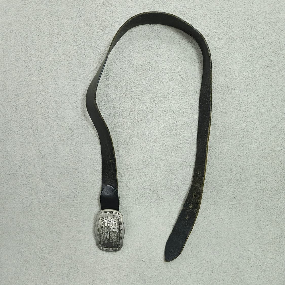 리바이스 빅 버클 레더 벨트 상품이미지4