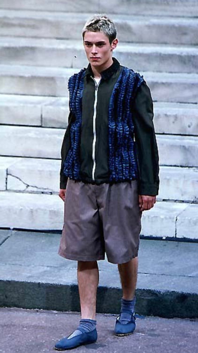 꼼데가르송 옴므 플러스 리버시블 프릴 자켓 상품이미지1