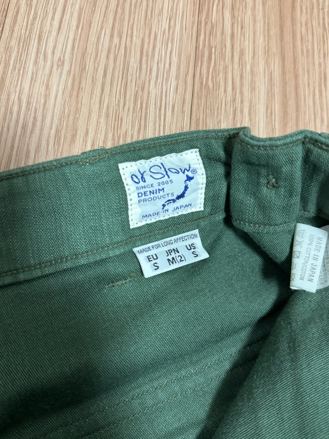 [2사이즈] 오어슬로우 퍼티그팬츠 오리지널핏 상품이미지5