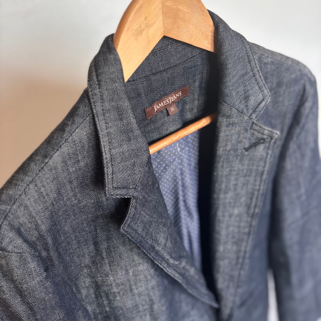 제임스진 USA 데님 자켓 XS 슬림 95 슬렌더 미국 수입 정품 상품이미지4