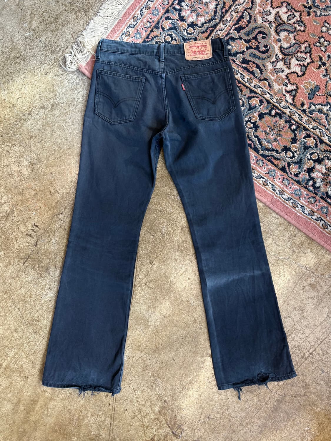 00s Levis 517-38 Cotton Navy 상품이미지2