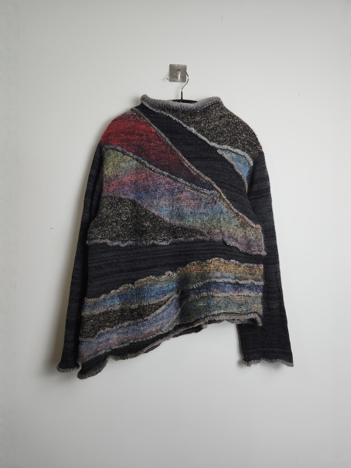 언발 니트 탑 상품이미지8