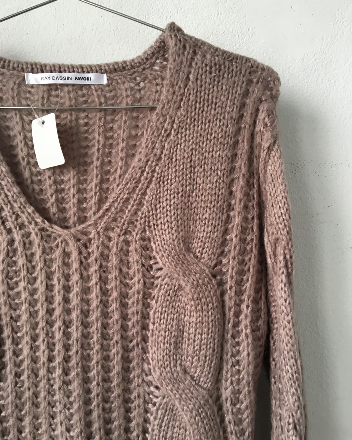 cable pattern knit 상품이미지4