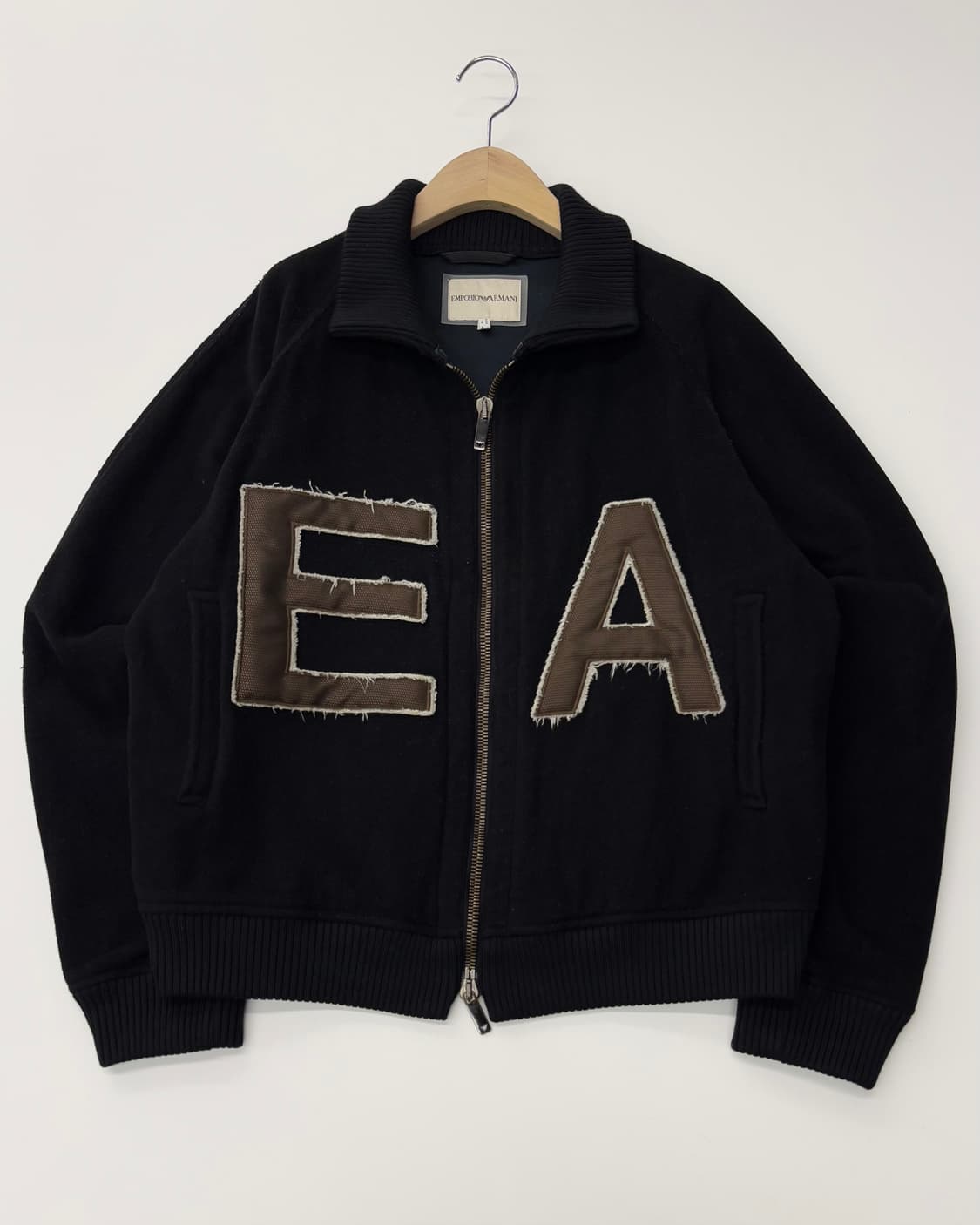 Emporio Armani 엠프리오 아르마니 로고 투웨이 울 자켓 상품이미지5