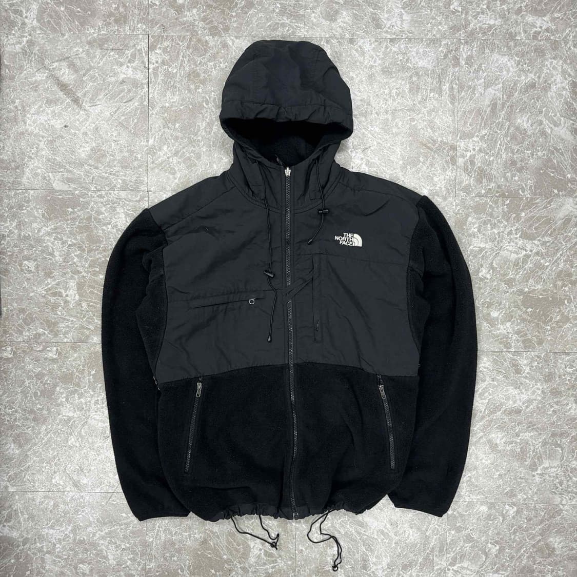 노스페이스 고프코어 포켓 플리스 자켓 후리스 후드집업 희귀져지(L) 상품이미지2