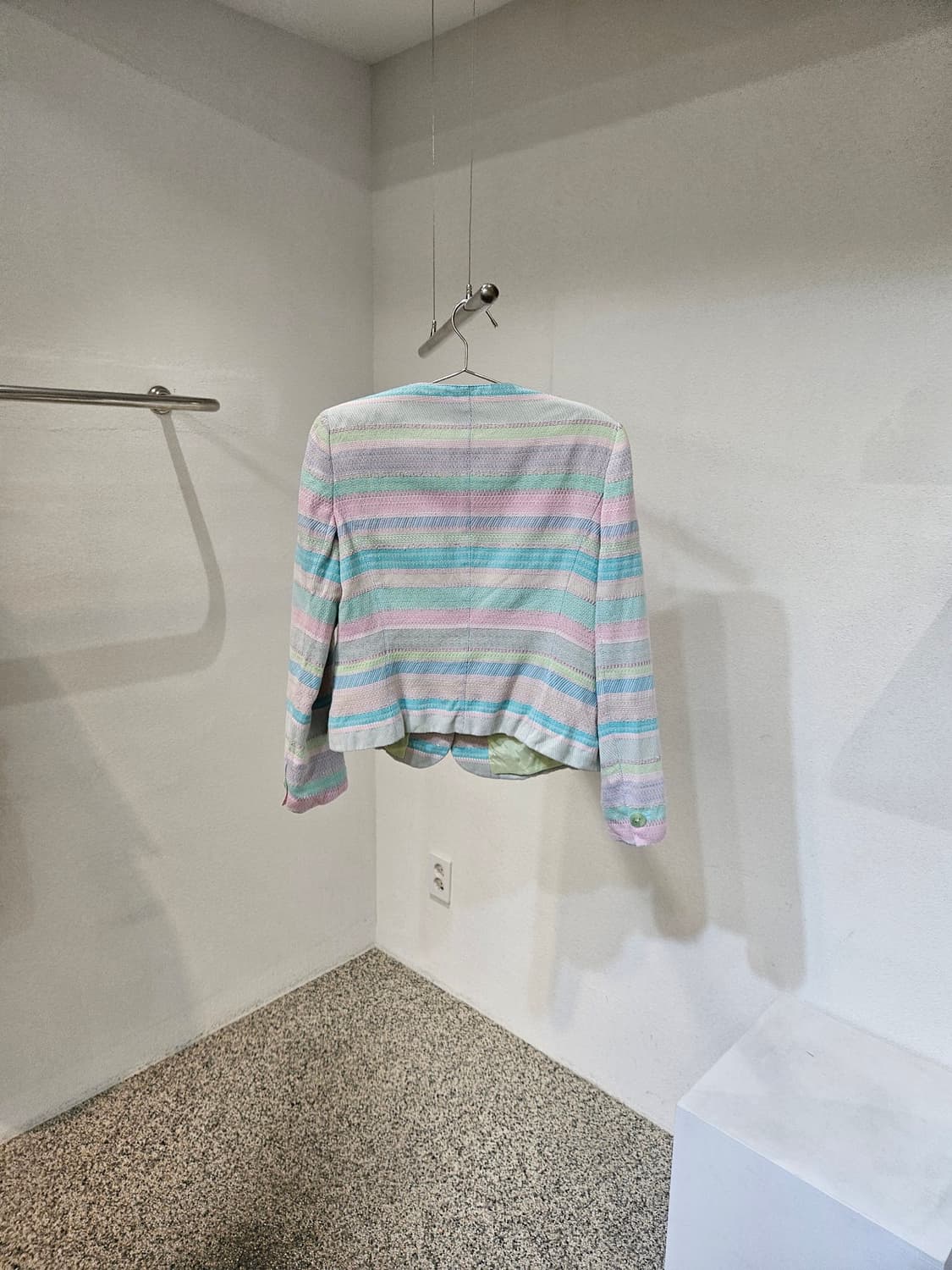 에스카다 멀티 스트라이프 트위드 자켓 상품이미지2
