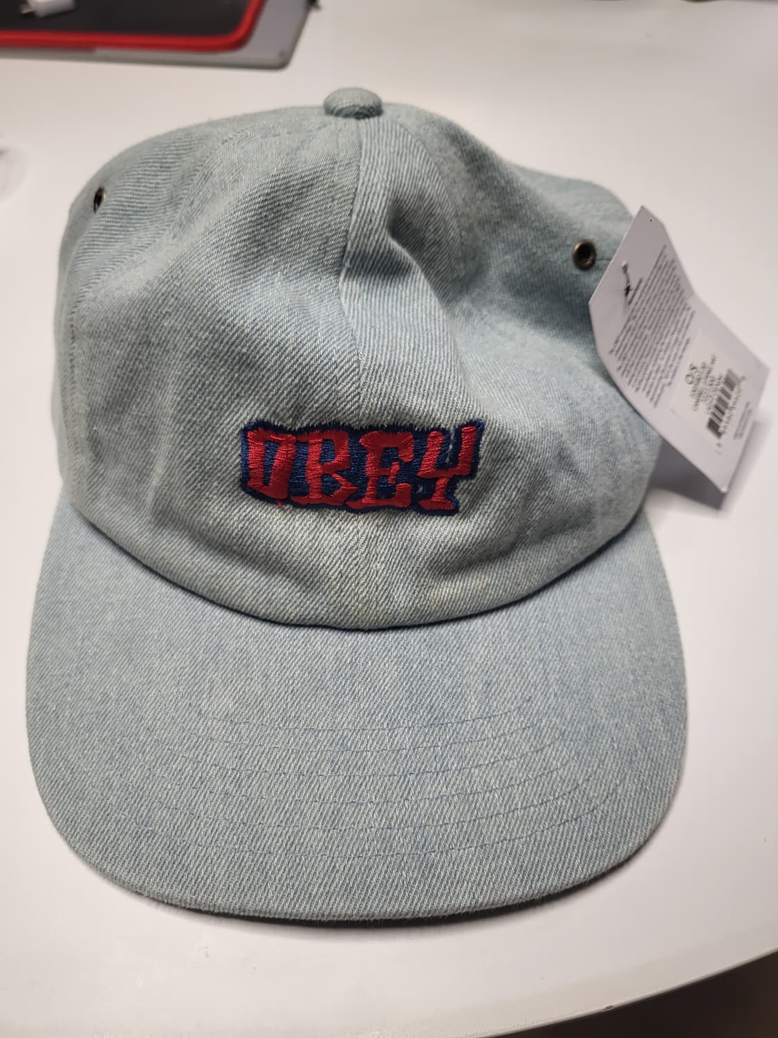 obey 데님 캡 상품이미지1