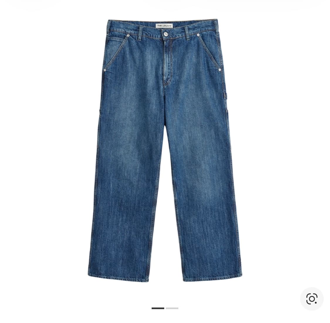 [50]아워레가시 조이너 트라우저 웨스트 블루 데님 판매합니다 50사이즈 상품이미지1