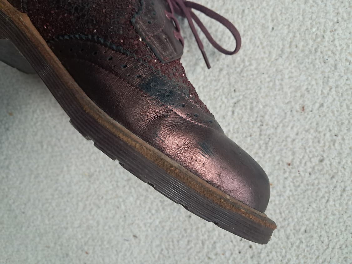 닥터마틴 아이린 체리 레드 글리터 슈즈 상품이미지9