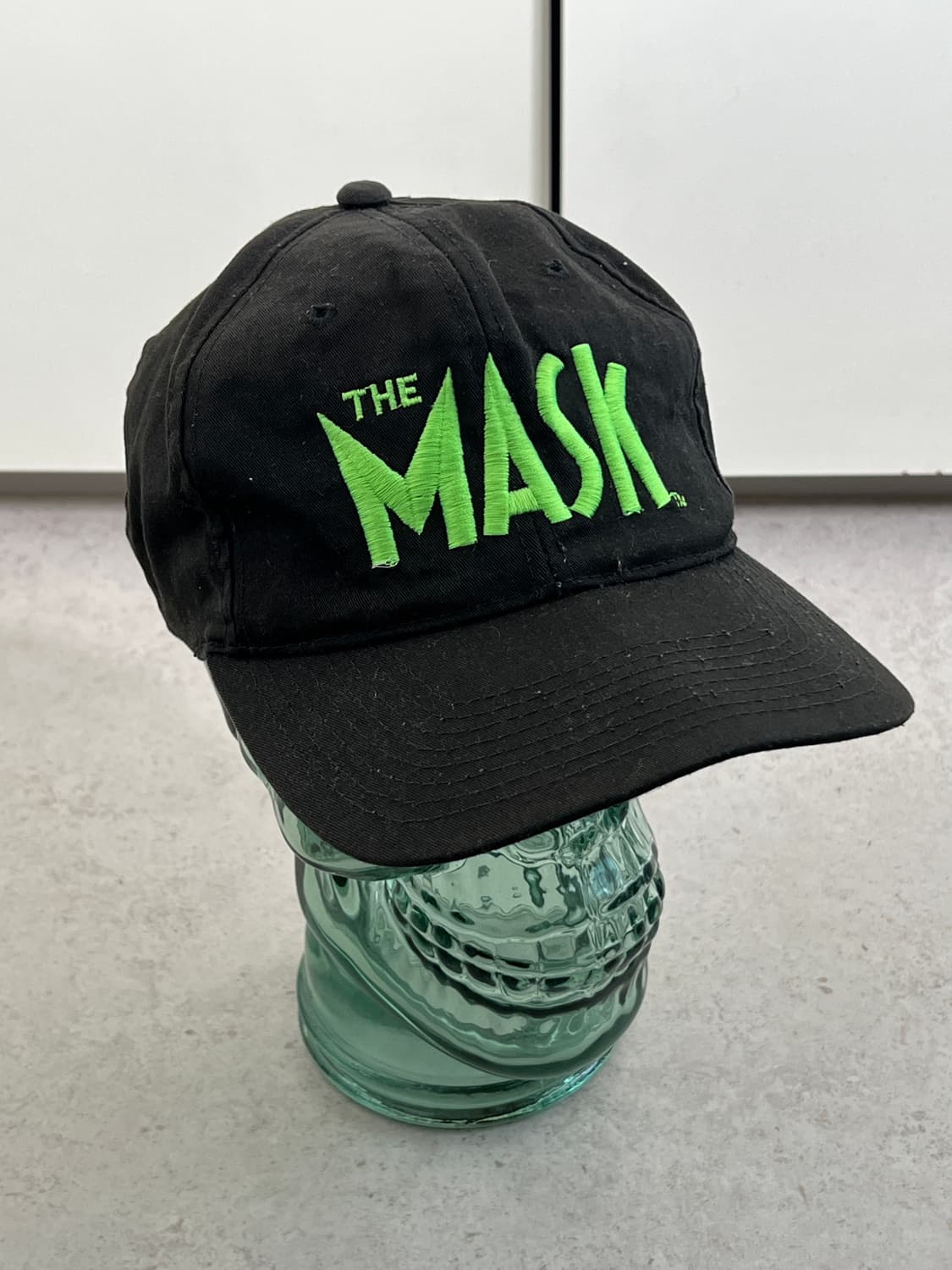 빈티지 90s 마스크 THE MASK 스냅백 블랙 상품이미지5