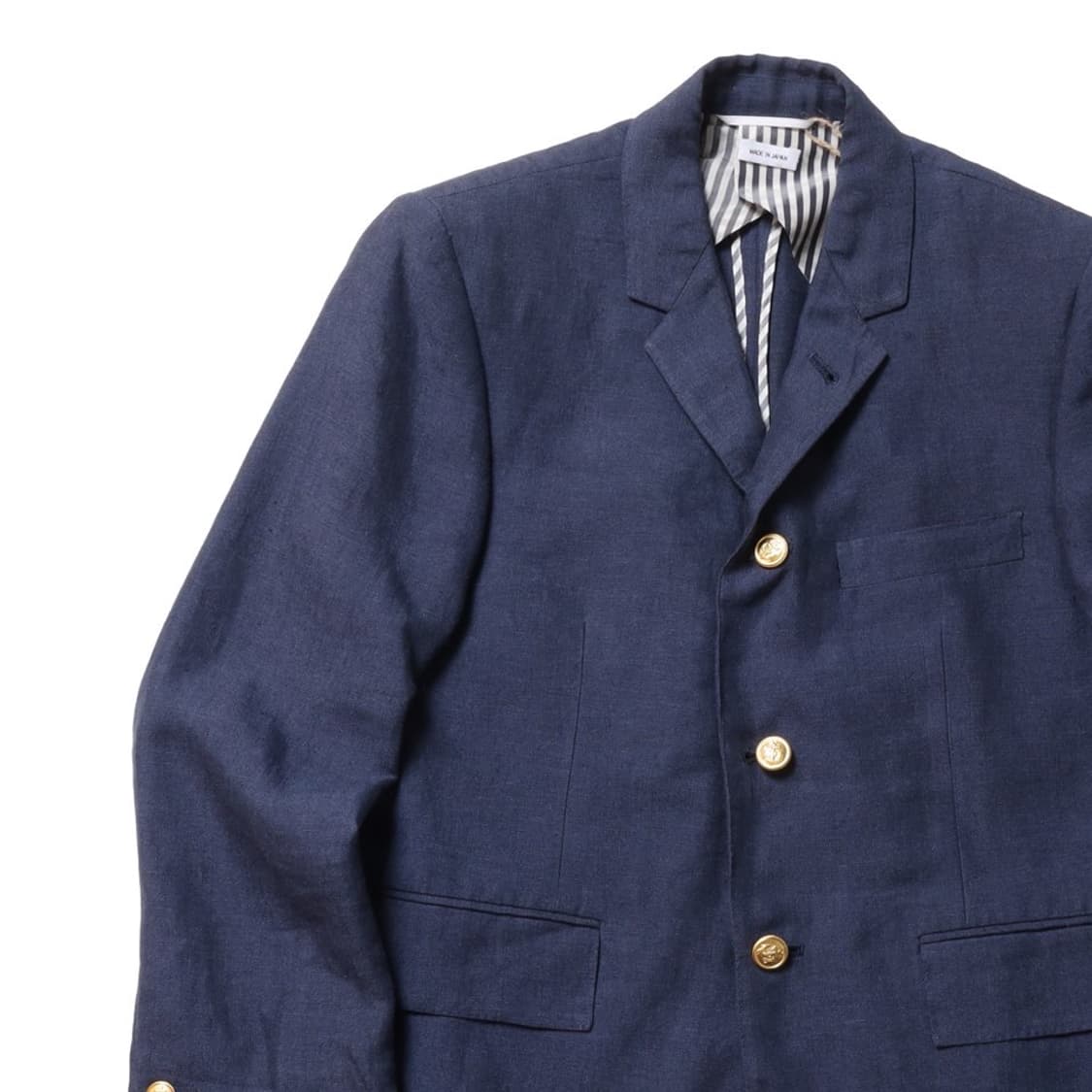 톰브라운 Thom Browne 3B Gold Button Wool bla 상품이미지3