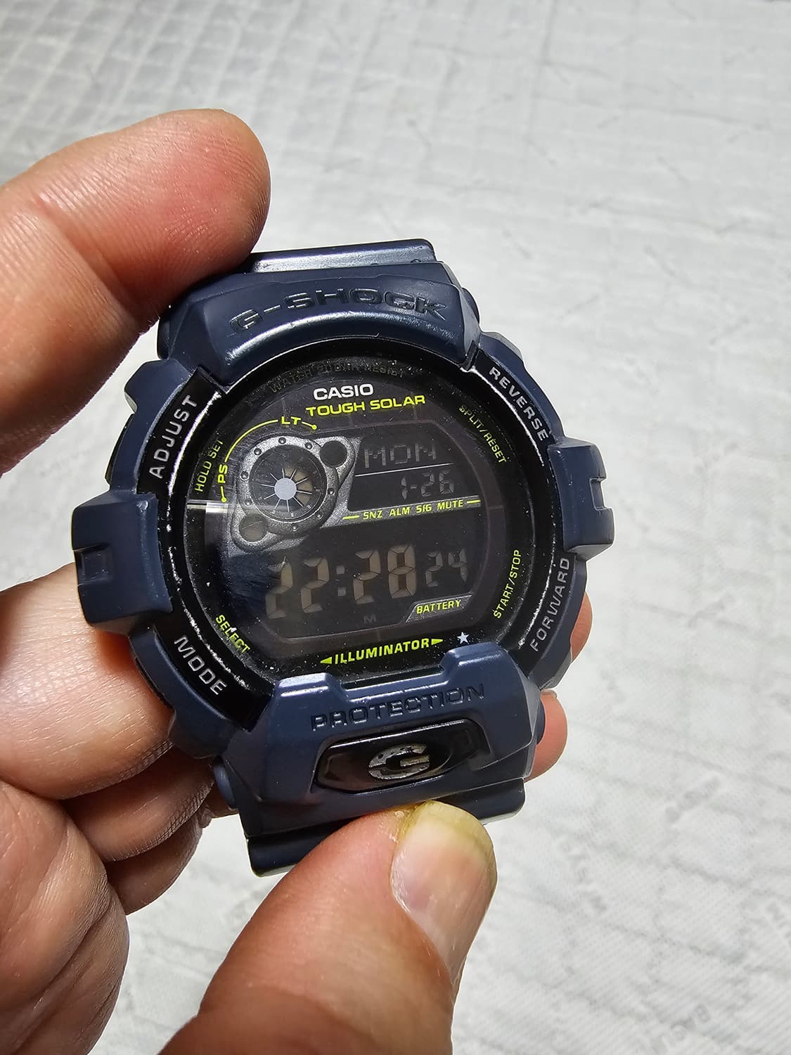 카시오 지샥 gr-8900nv 터프솔라 상품이미지8