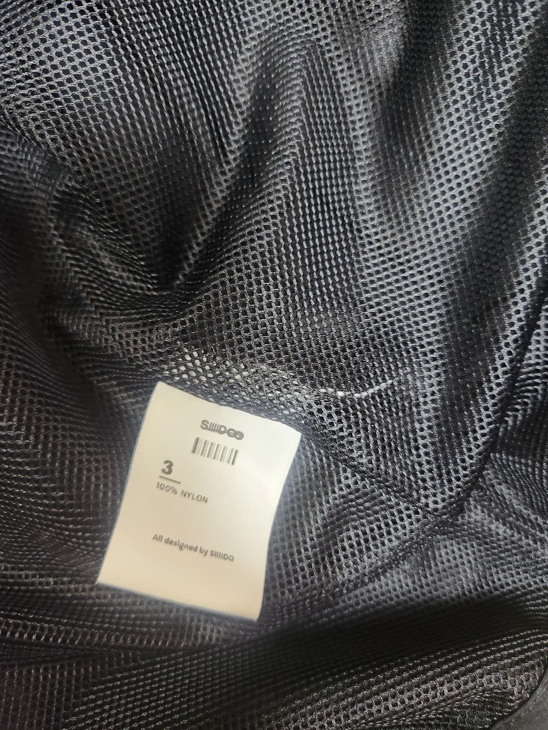 [시도] 나일론 바람막이 블랙 3사이즈 상품이미지5