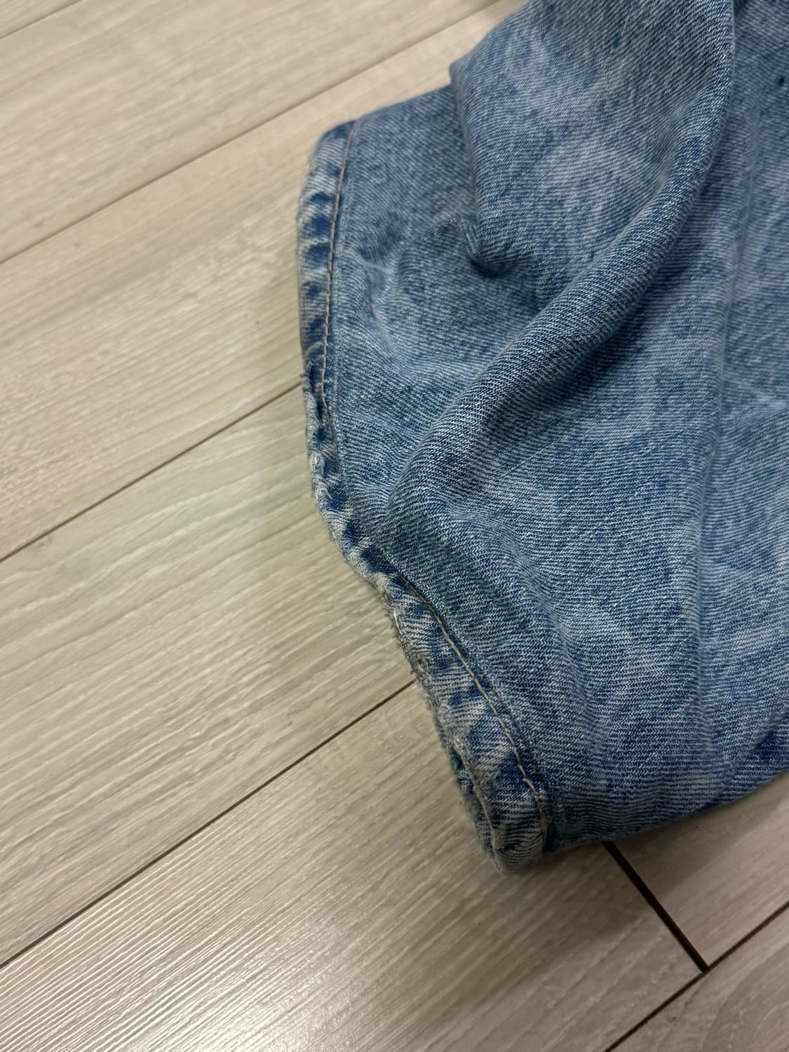 자라 미드라이즈 패턴 데님 상품이미지3