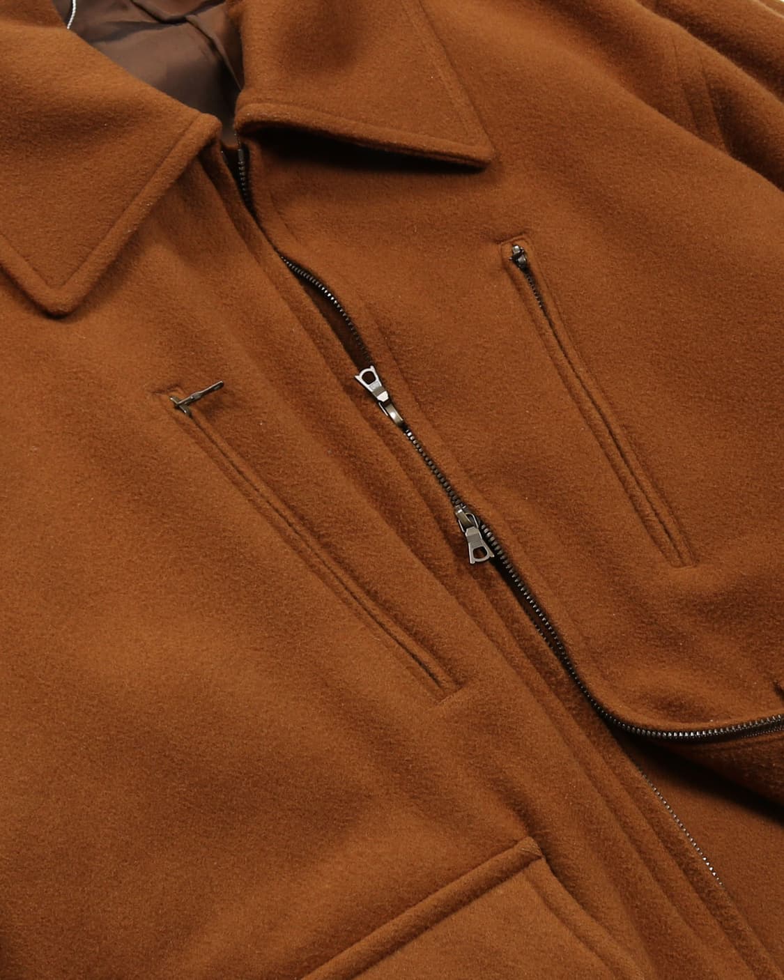 blurhmsROOTSTOCK Light Melton Zip Jacket 상품이미지7
