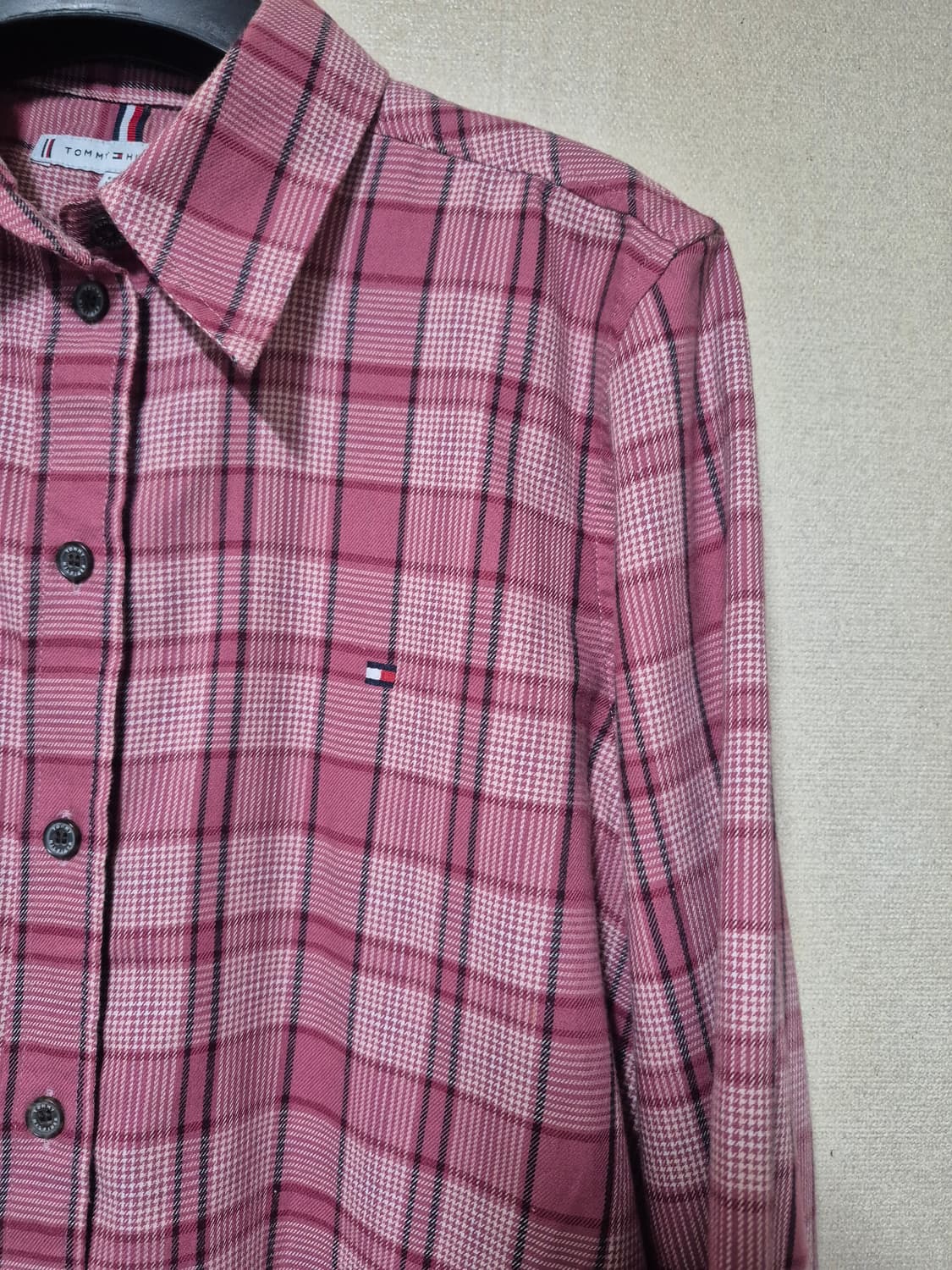 한섬 타미힐피거 플란넬 체크셔츠 상품이미지3